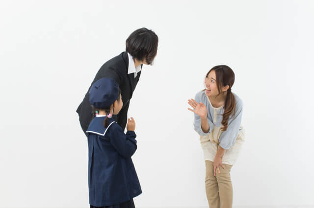 朝の挨拶