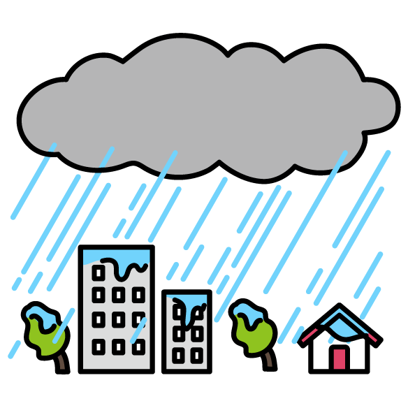 雨天決行！？