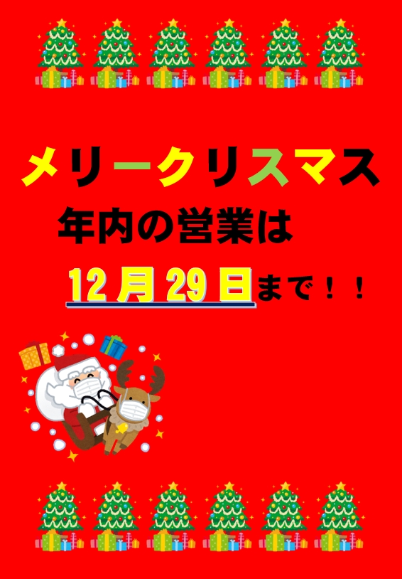 クリスマスが来たぞー(´ε｀ )