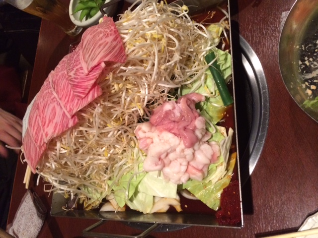 1月度お疲れ様でしたー☆もつ鍋♪