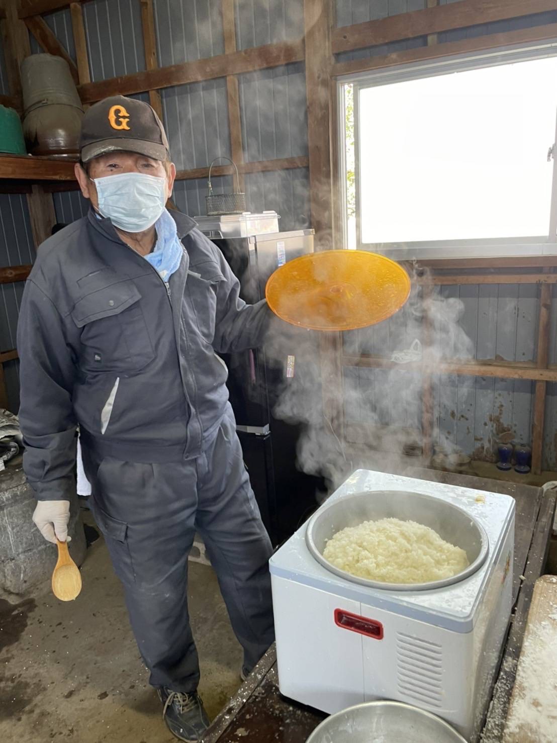 賑やかな餅つき！！