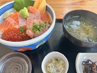 海を見ながら・・・
