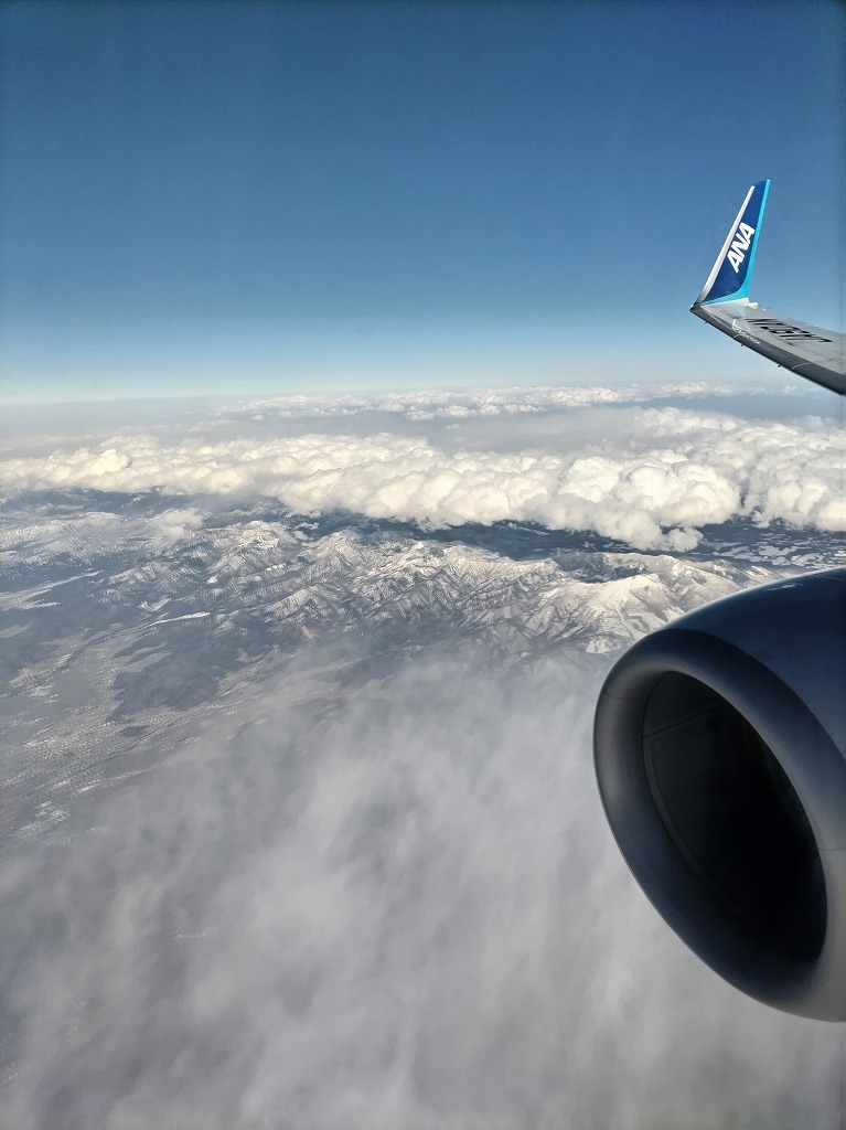 空の旅✈