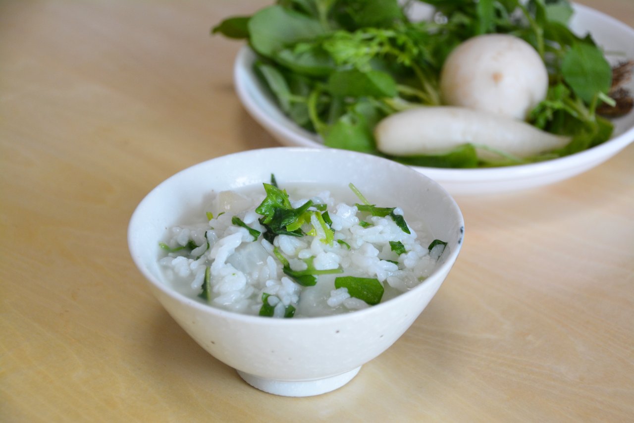 ～無病息災～　七草粥