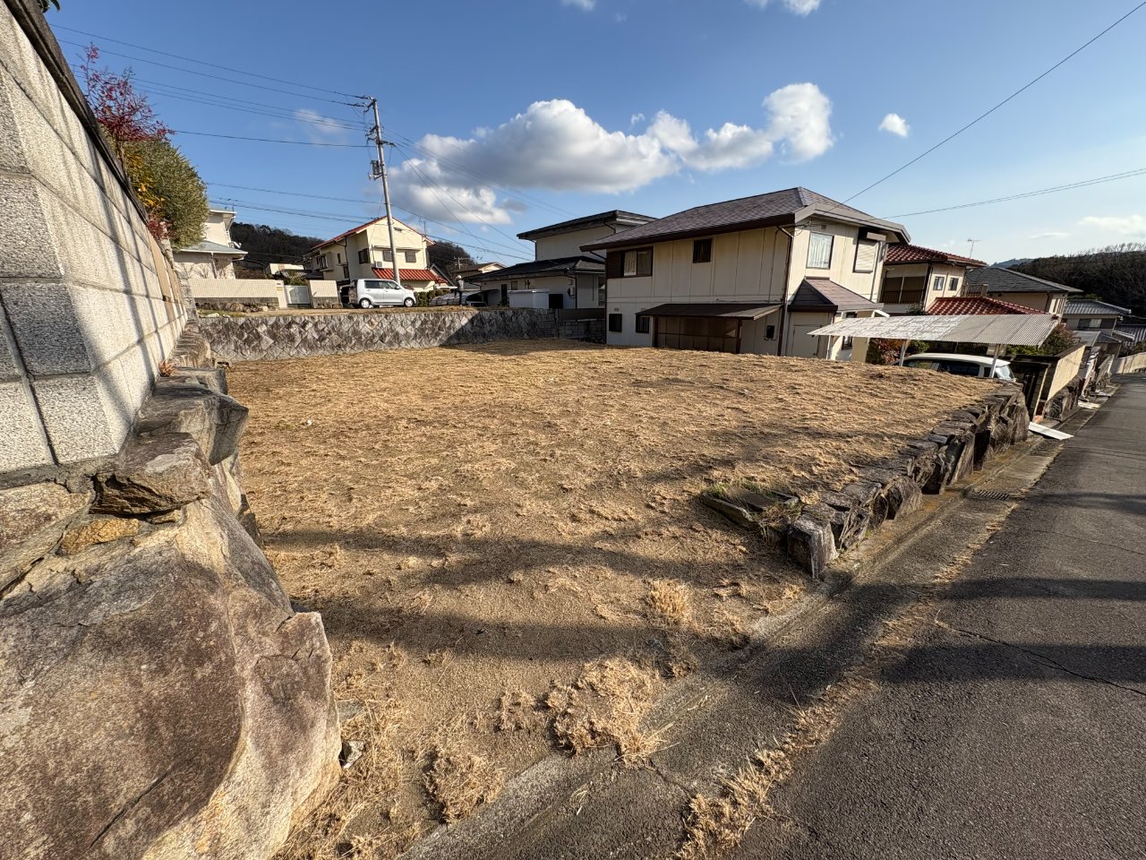 【新着物件】高松市牟礼町牟礼売り土地　約62坪　280万円