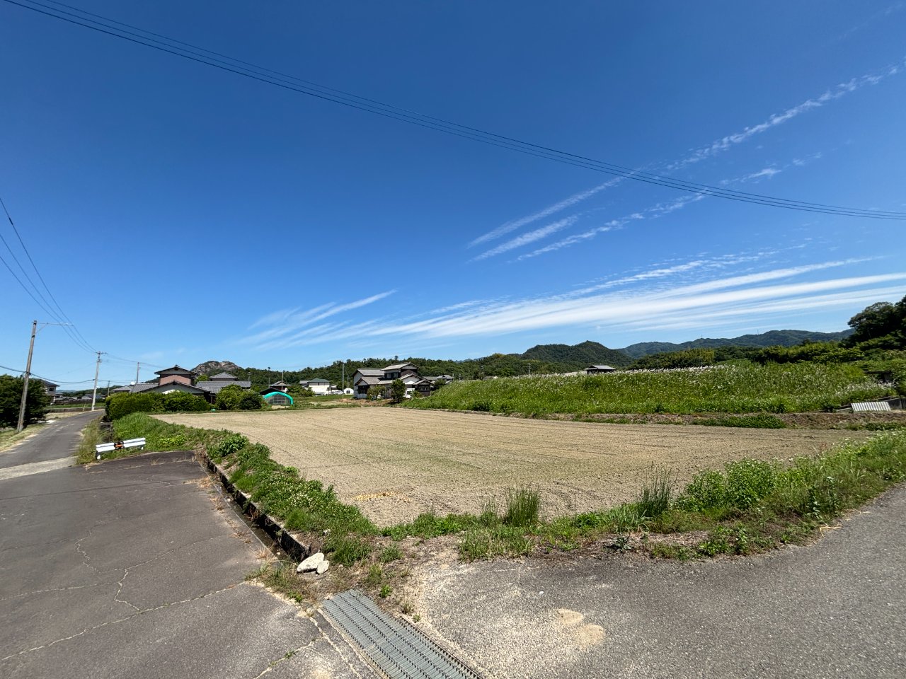 【新着物件】木田郡三木町田中売り土地　385坪　116万円