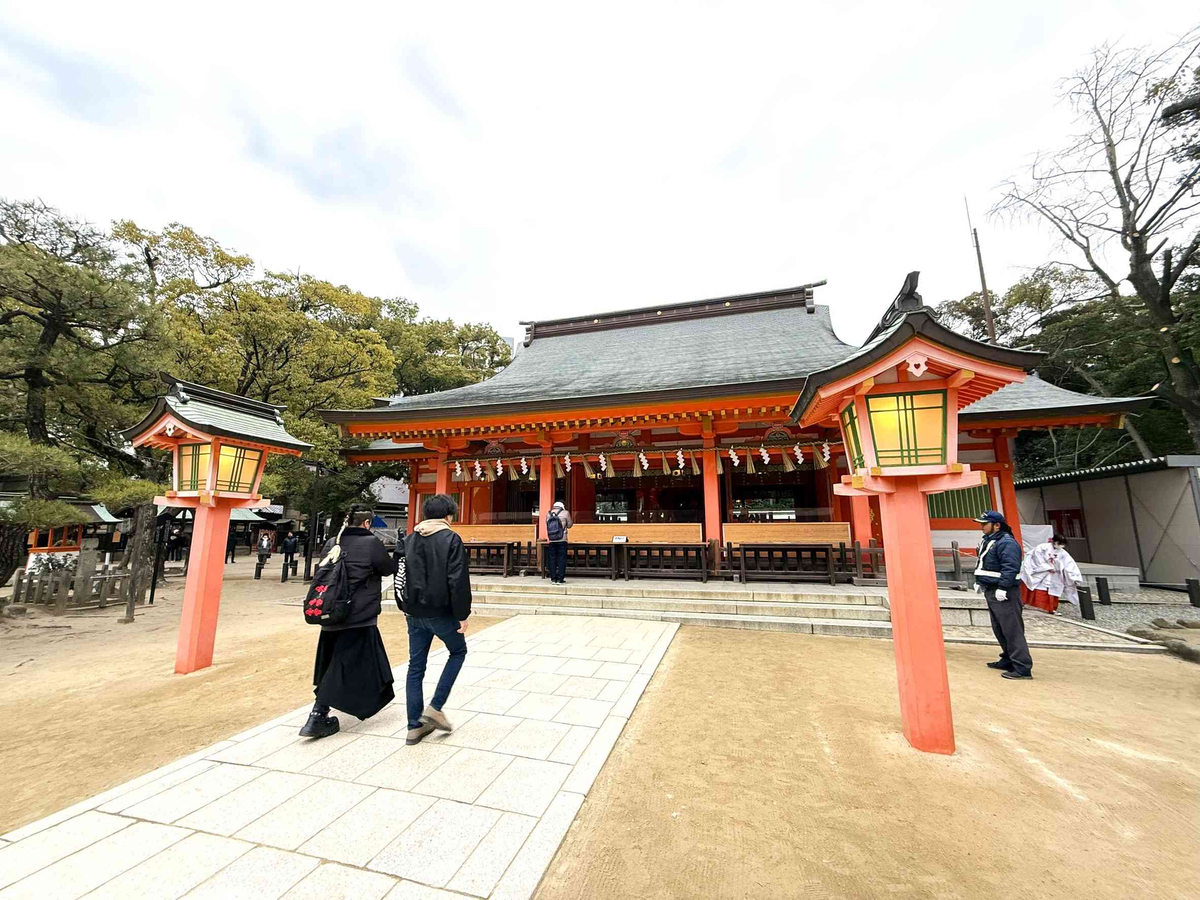 ⛩️住吉神社で年始祈願に行ってきました✨
